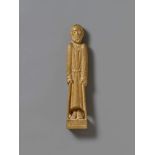 Ernst BarlachDer Blinde Stucco cast, with yellowish colouring. Relief figure with carved out