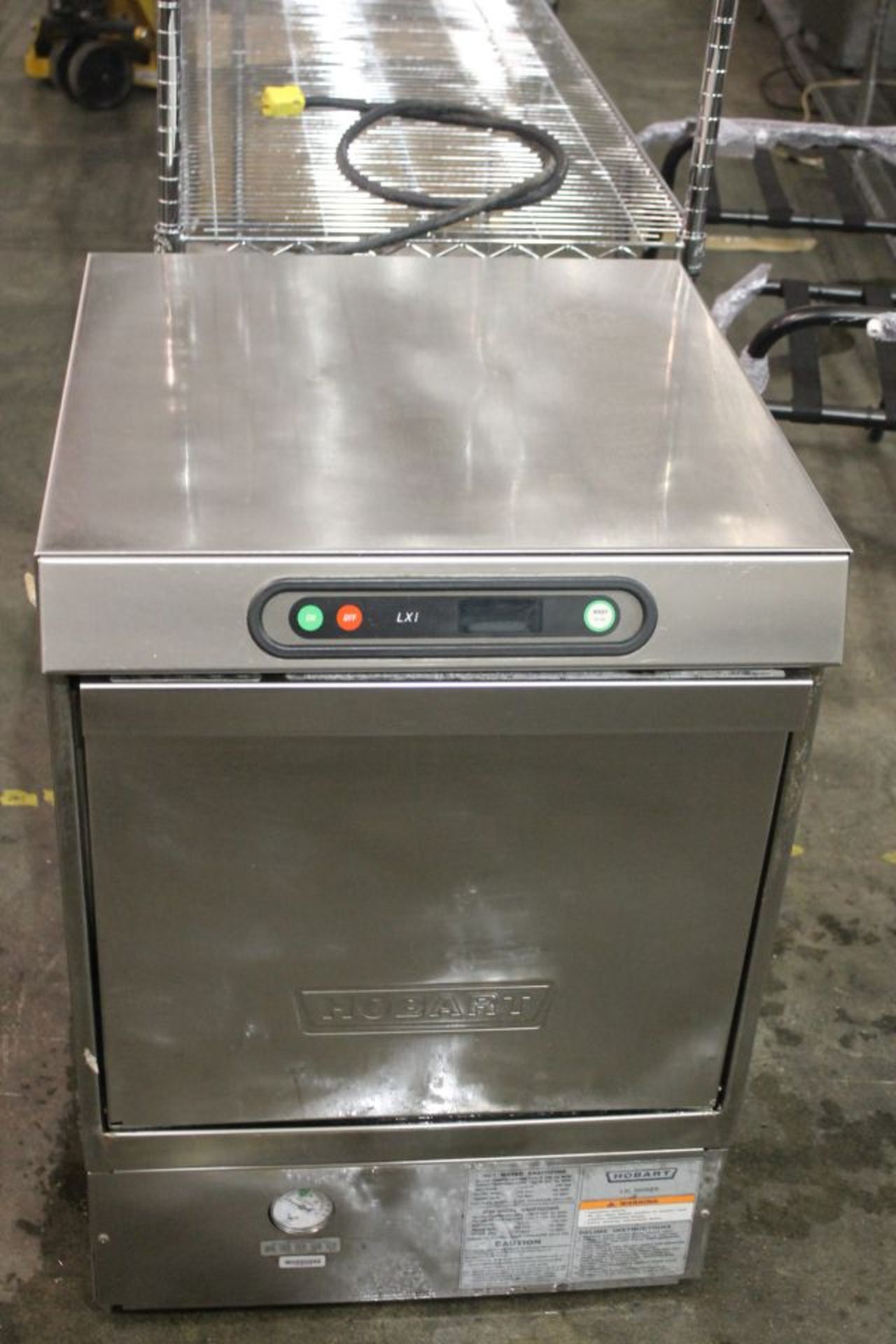 Hobart LXiC low temp dishwasher - 120v, 15.4amps