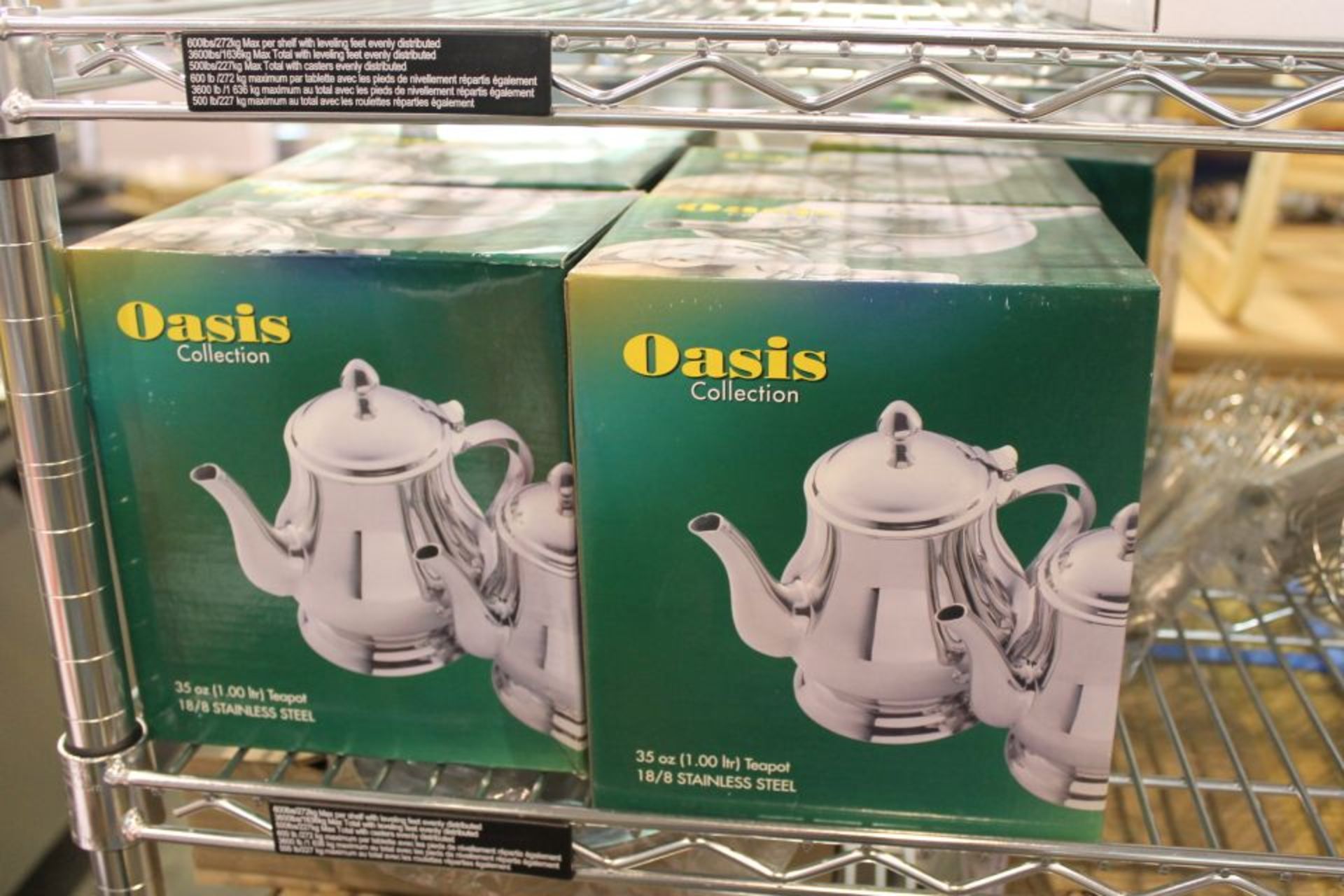 35oz Oasis Stainless Coffee/Tea Servers - lot of 6
