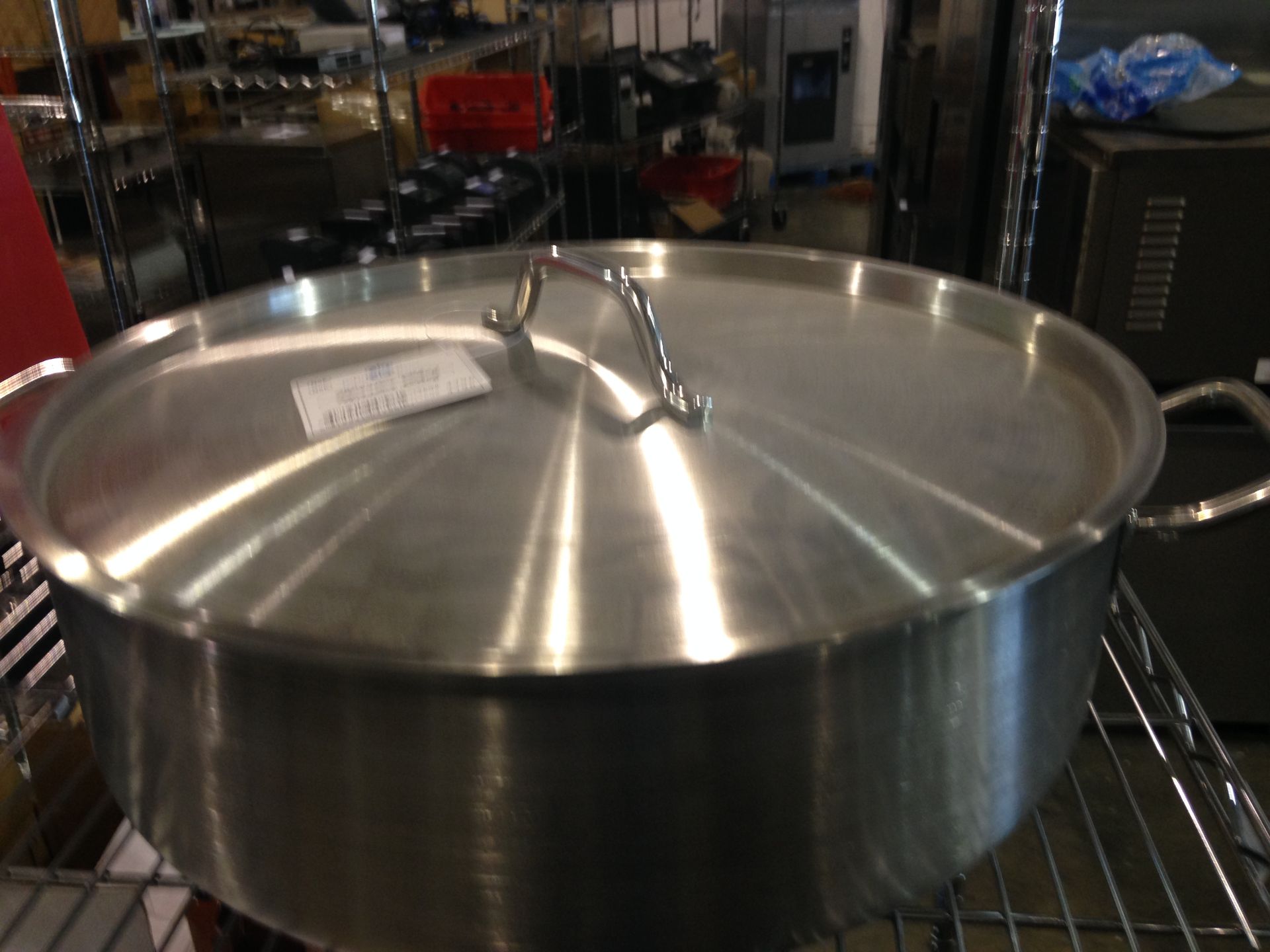 30 qt Heavy Duty Stainless Brazier, induction ready