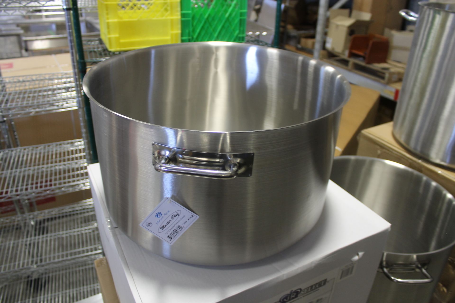 Heavy Duty 60qt Crown Select Stainless Steel Stock Pot - no lid - Image 3 of 3