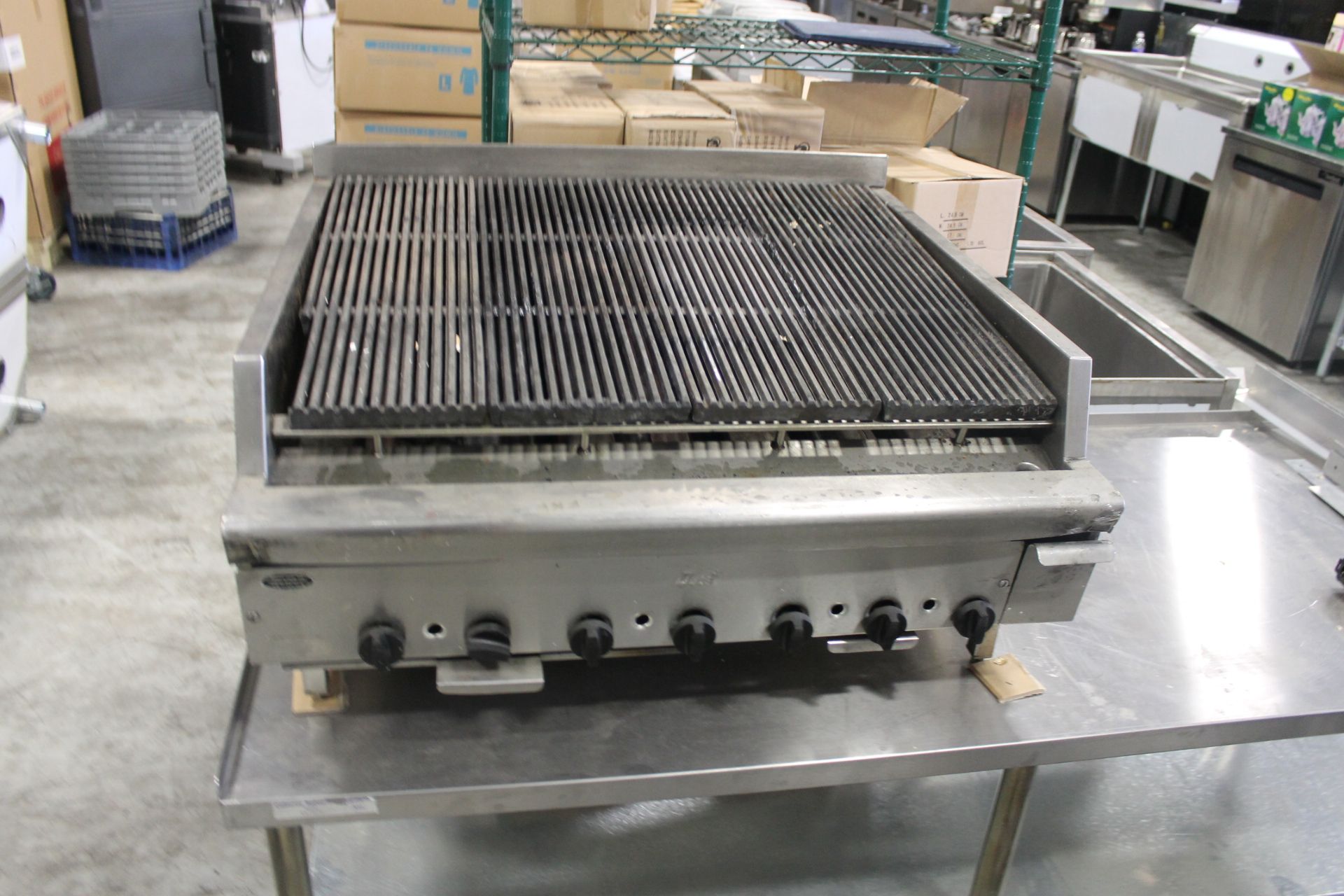 Quest 36" Charbroiler