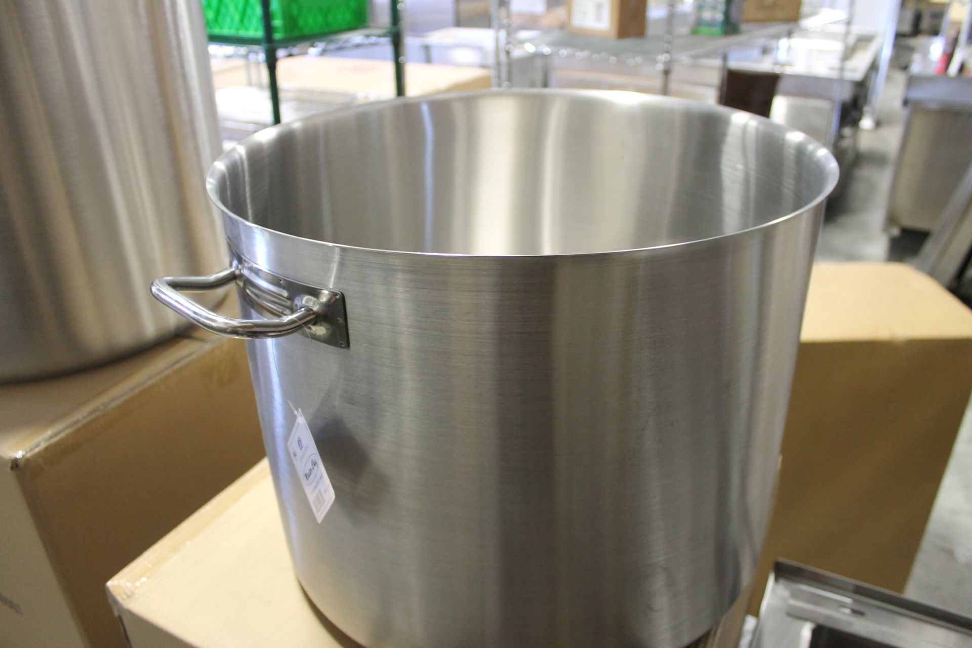 Heavy Duty 80qt Crown Select Stainless Steel Stock Pot - no lid - Image 4 of 5