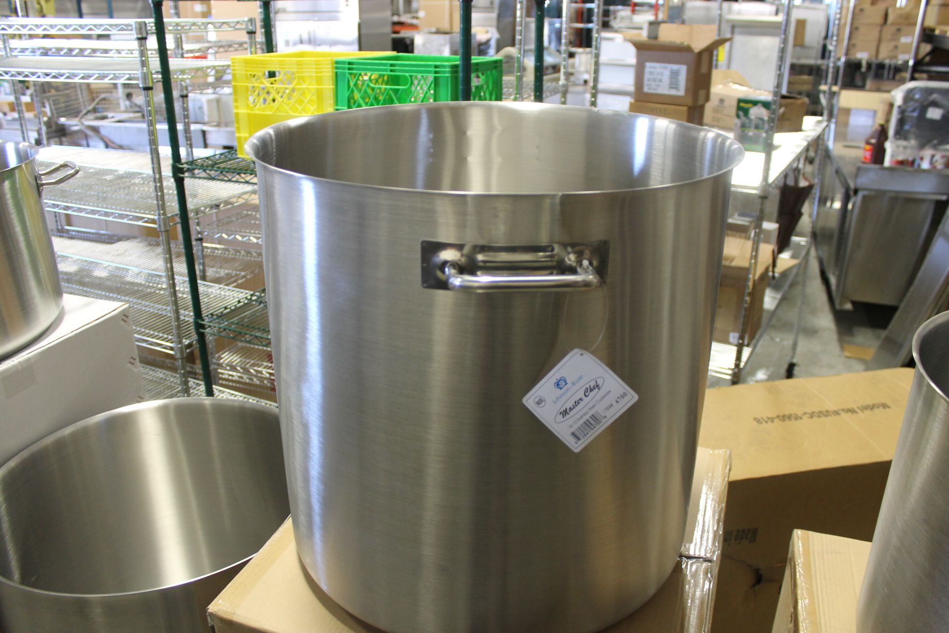 Heavy Duty 100qt Crown Select Stainless Steel Stock Pot - no lid