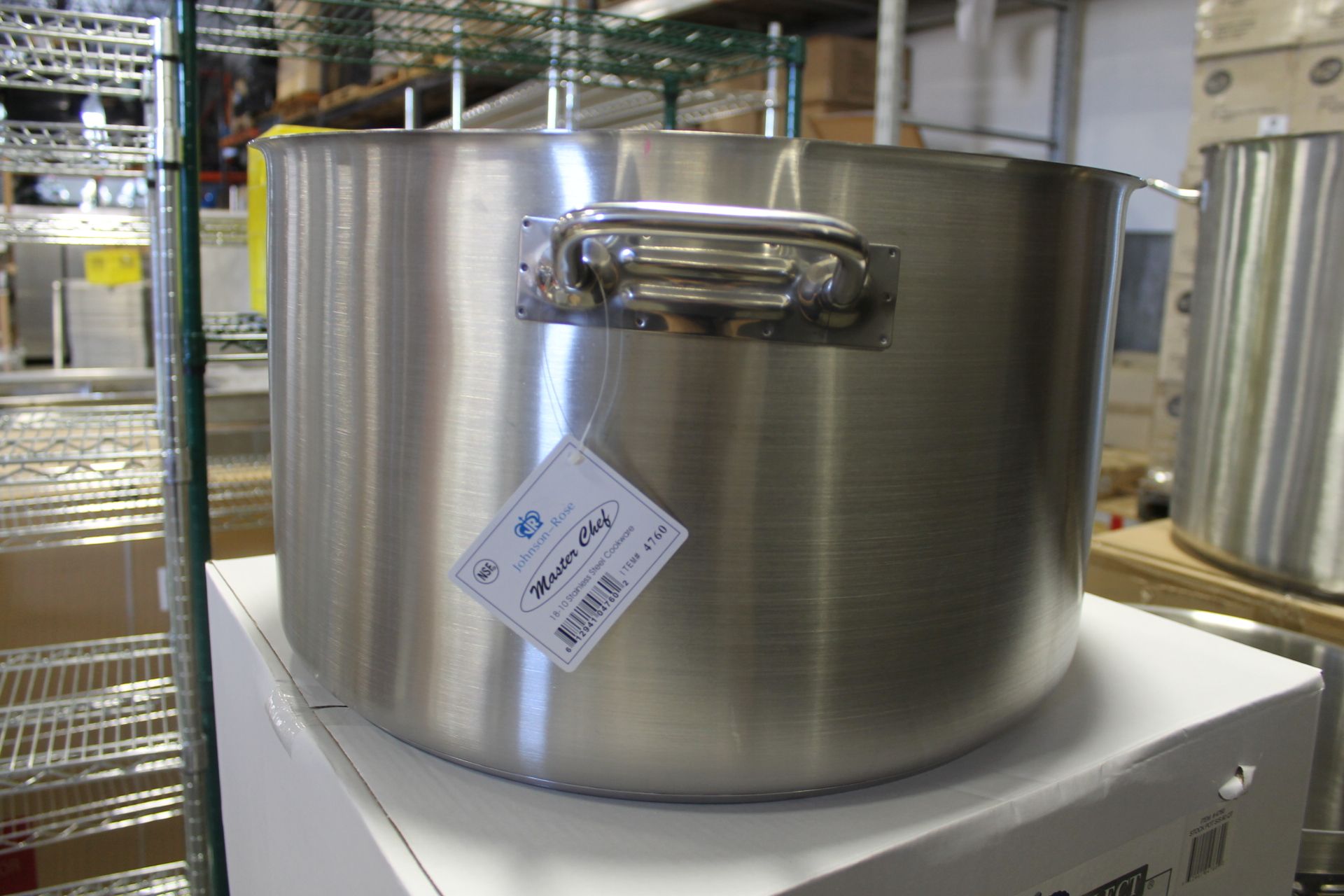 Heavy Duty 60qt Crown Select Stainless Steel Stock Pot - no lid