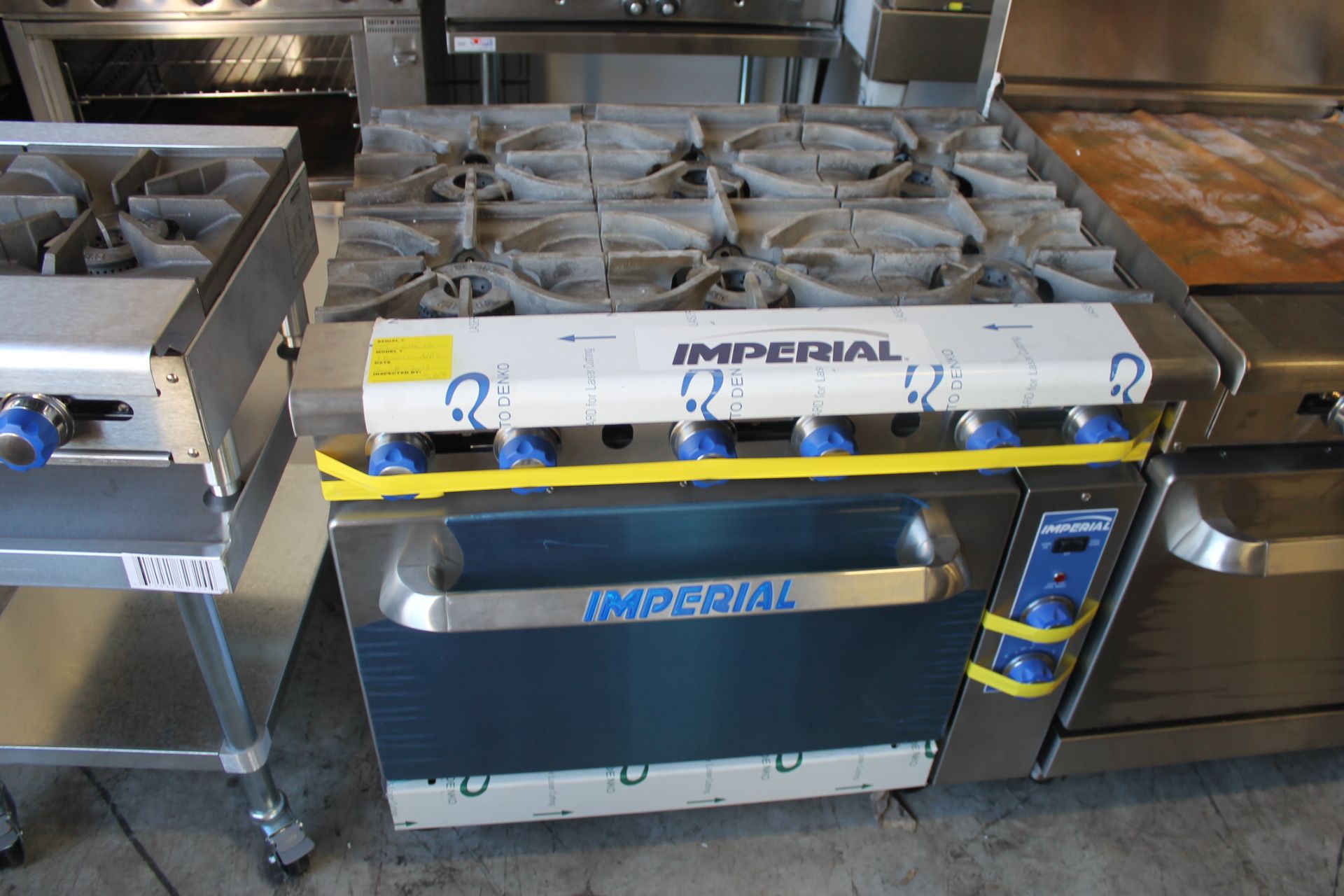 Imperial 6 Burner with Convection Oven model IR-6-C - Image 2 of 6