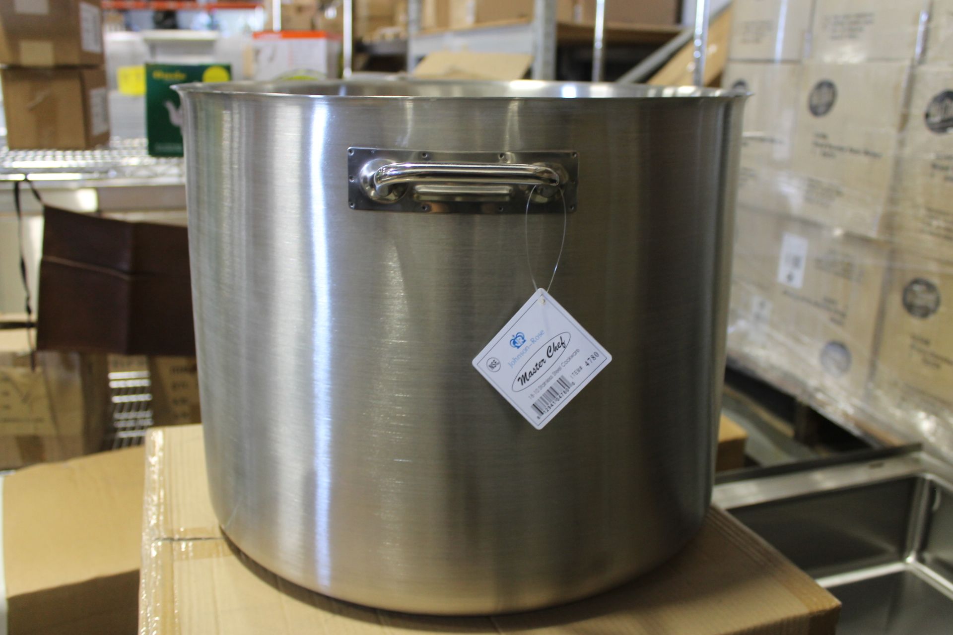 Heavy Duty 80qt Crown Select Stainless Steel Stock Pot - no lid