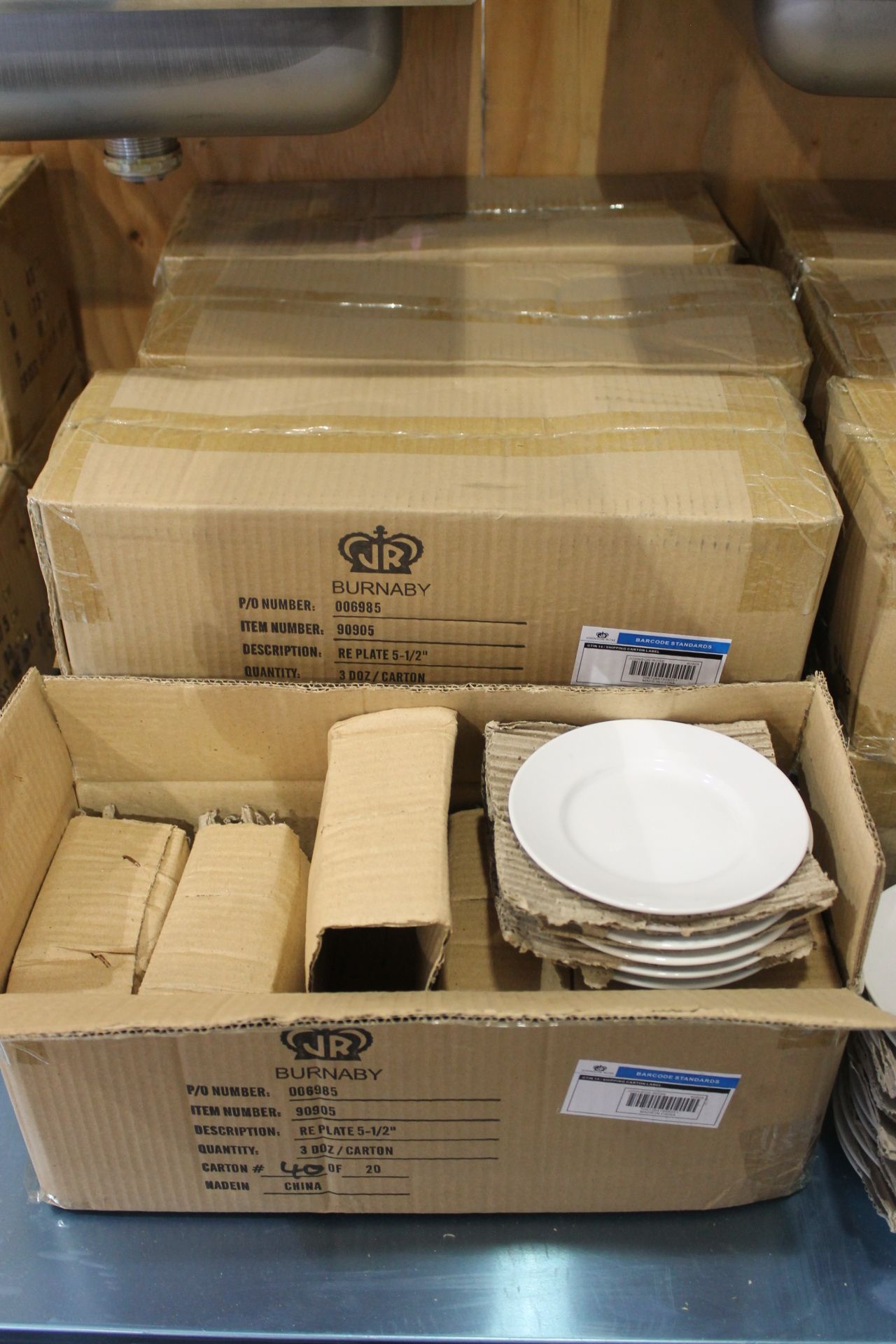 Dinner Plates 5.5" Regular - Lot of 252