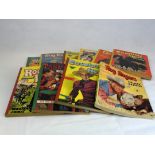 10 Vintage Cowboy Comic Albums 1950s