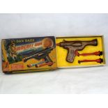 Dan Dare Rocket Gun and rockets 1950s