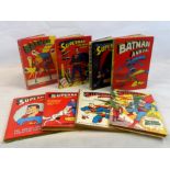 8 Superman, Batman, Superboy Annuals, 1950-60s
