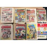 Over 700 various UK Comics 1950s-1970s