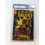 Dr Who & The Daleks Comic Del 1966 CGC Graded 7.5