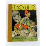 Pop Up Pinocchio by Harold Lentz, 1st Ed 1932