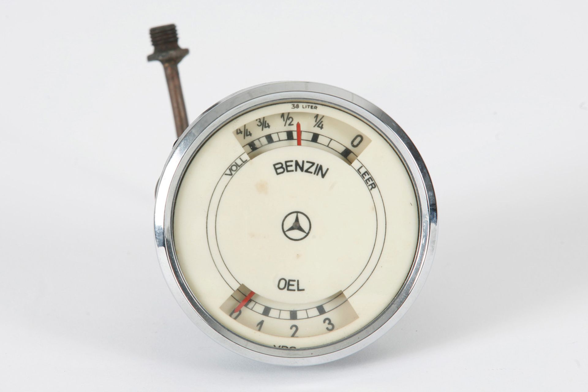 VDO Kombiinstrument Oel/Benzin, für Mercedes Kompressor,  320, 290, 230, Durchmesser 9,7 cm, guter