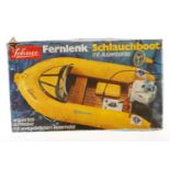 Schuco Fernlenk-Schlauchboot 763 360, ohne Motor, OK bespielt