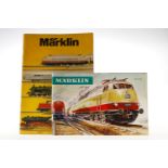 2 Märklin Kataloge: 1966/67 D, mit Gutschein und 1975 DI, leichte Gebrauchsspuren