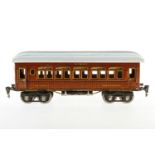 Märklin Mitropa Speisewagen 1886, S 1, CL, 4 AT, 4A, Dach farbl. rest., ohne Inneneinrichtung,