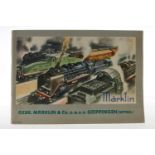 Märklin Katalog DD 12 1935/36, 84 Seiten, Alterungsspuren