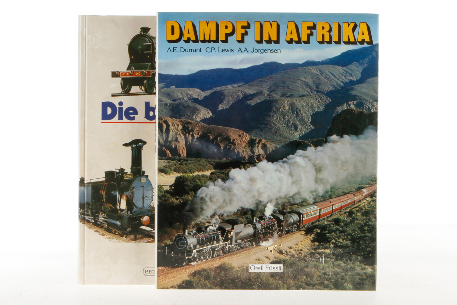 2 Bücher : " Die berühmten Züge von 1830 bis heute", 1993, 198 Seiten und " Dampf in Afrika",