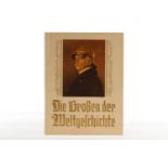 Zigarettenbilderalbum "Die Großen der Weltgeschichte", gefüllt, Gebrauchsspuren