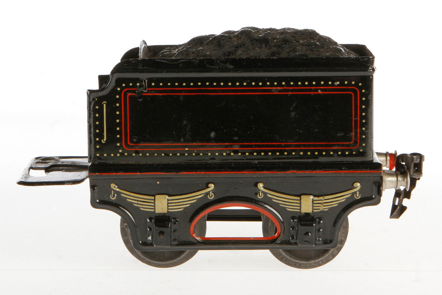 Märklin Tender 18601, S 1, schwarz, CL, mit Kohleeinsatz, leicht gealterter Lack, L 16,5, Z 2