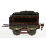 Märklin Tender 18601, S 1, schwarz, CL, mit Kohleeinsatz, leicht gealterter Lack, L 16,5, Z 2