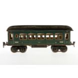 Märklin Personenwagen 1886, S 1, CL, 4A, gealterter Lack, L 33, Z 2-3