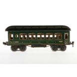 Märklin Personenwagen 1886, S 1, CL, 4 AT, 4A, kleine LS, ohne Inneneinrichtung, L 33, Z 2
