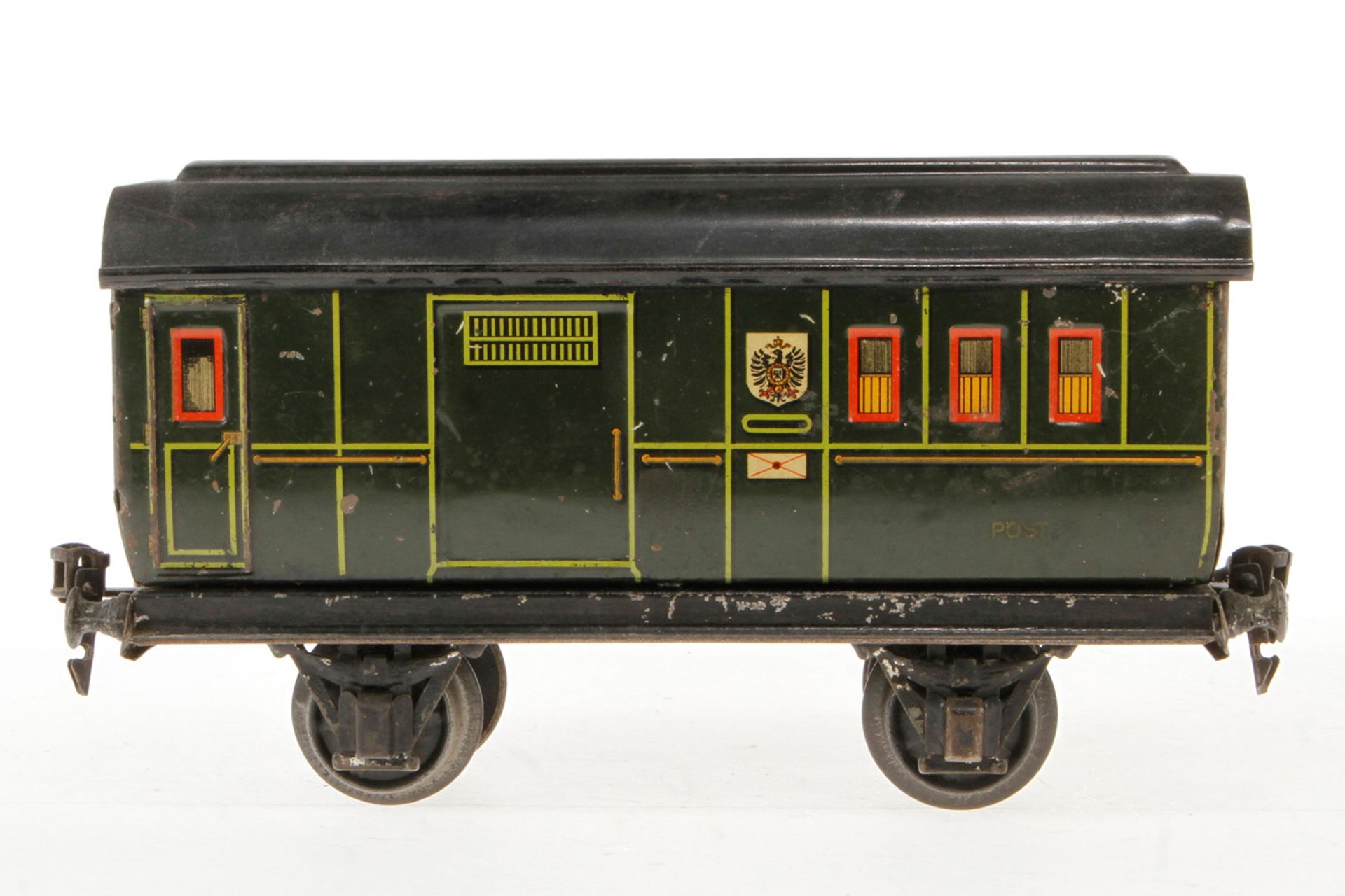 Märklin Postwagen, S 1, CL, Dach nachlackiert, LS/RS, L 22, Z 3