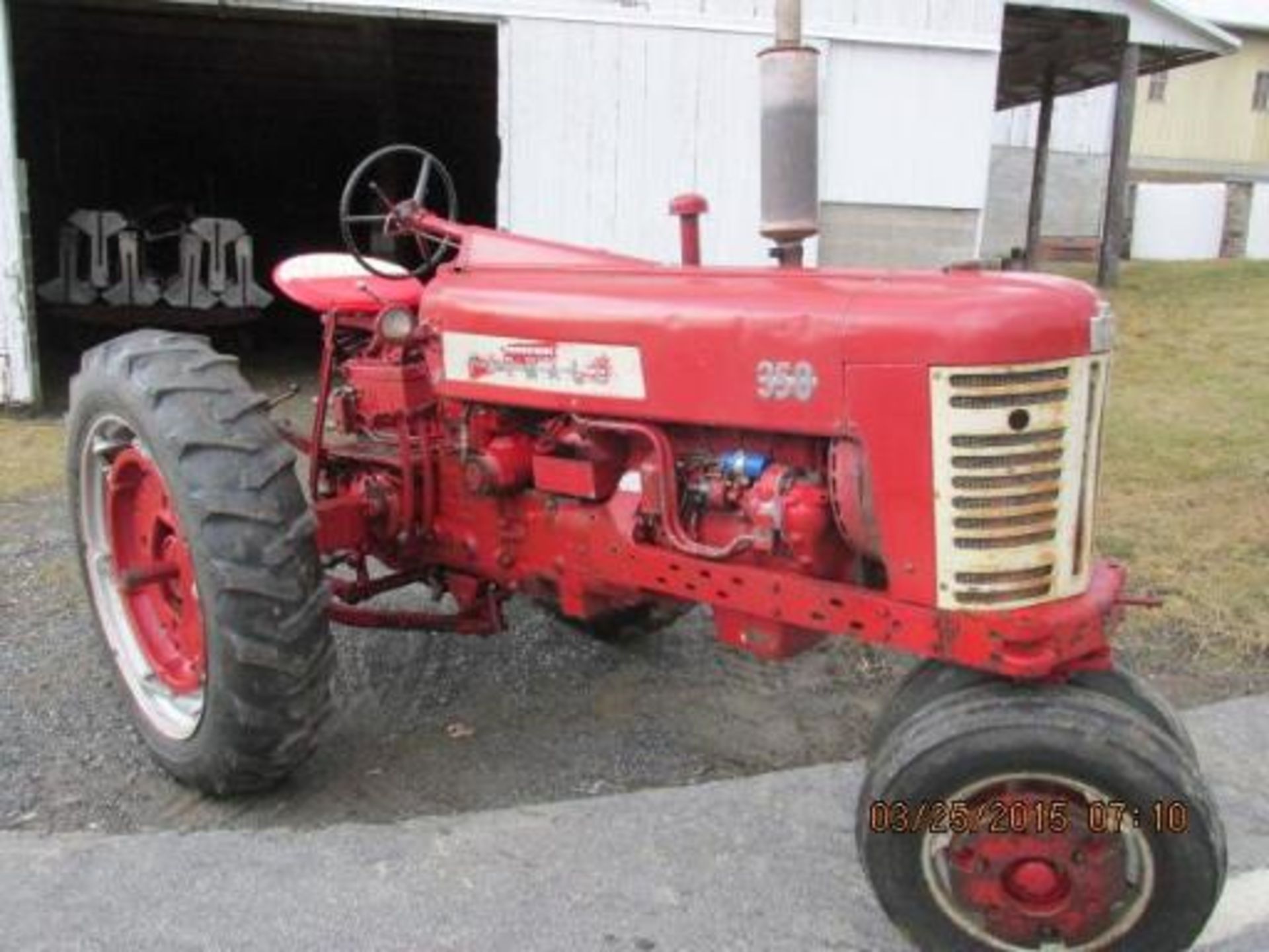 Farmall 350 S#512, 12th of the 350's built - Image 2 of 9