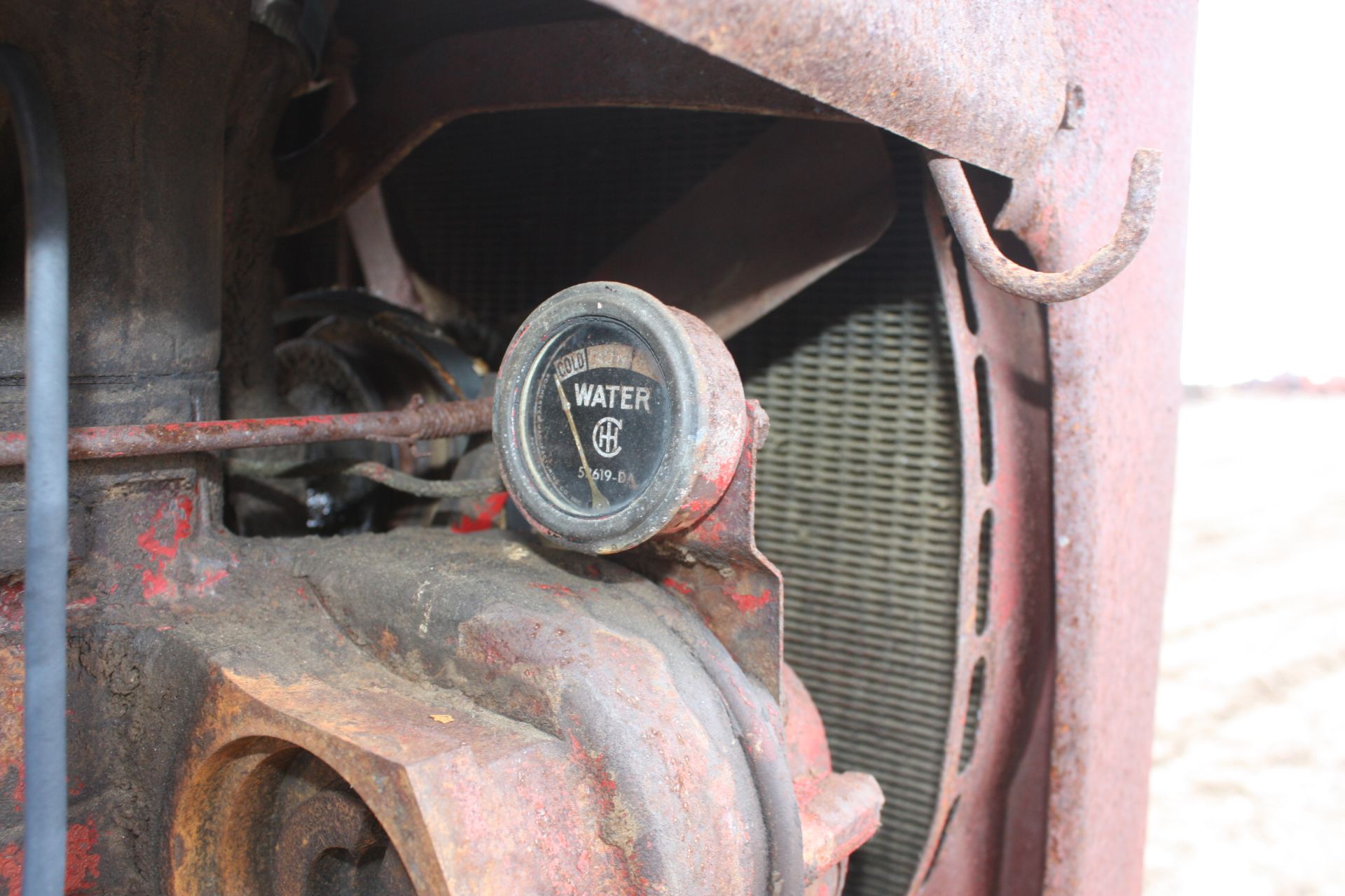 Farmall B with parts removed, would make a great restoration project!  This tractor was in a shed - Image 8 of 9