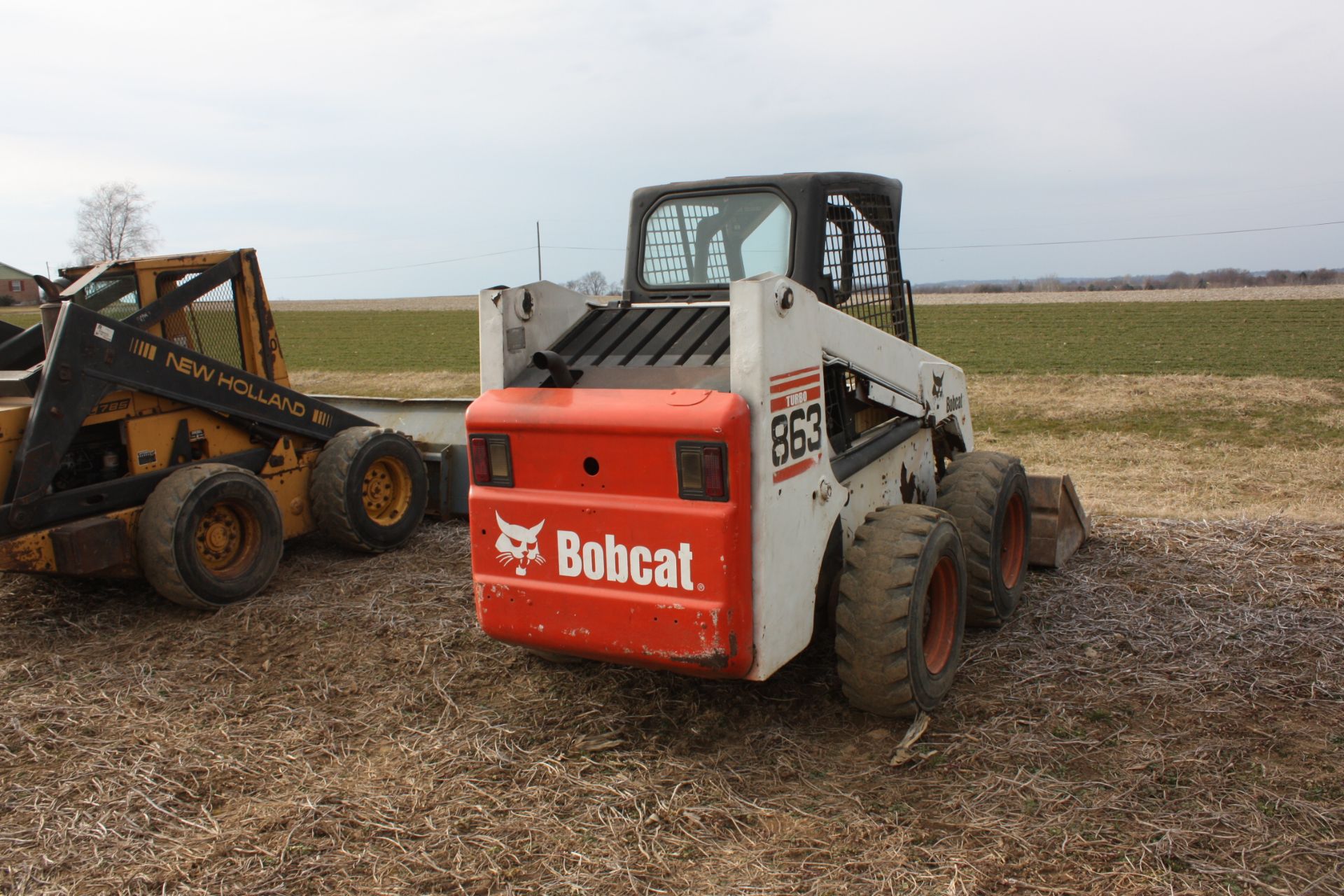 Bobcat 863 skidloader w/ Deutz engine and Q/tach bucket,  good operating machine, runs well and - Image 3 of 7