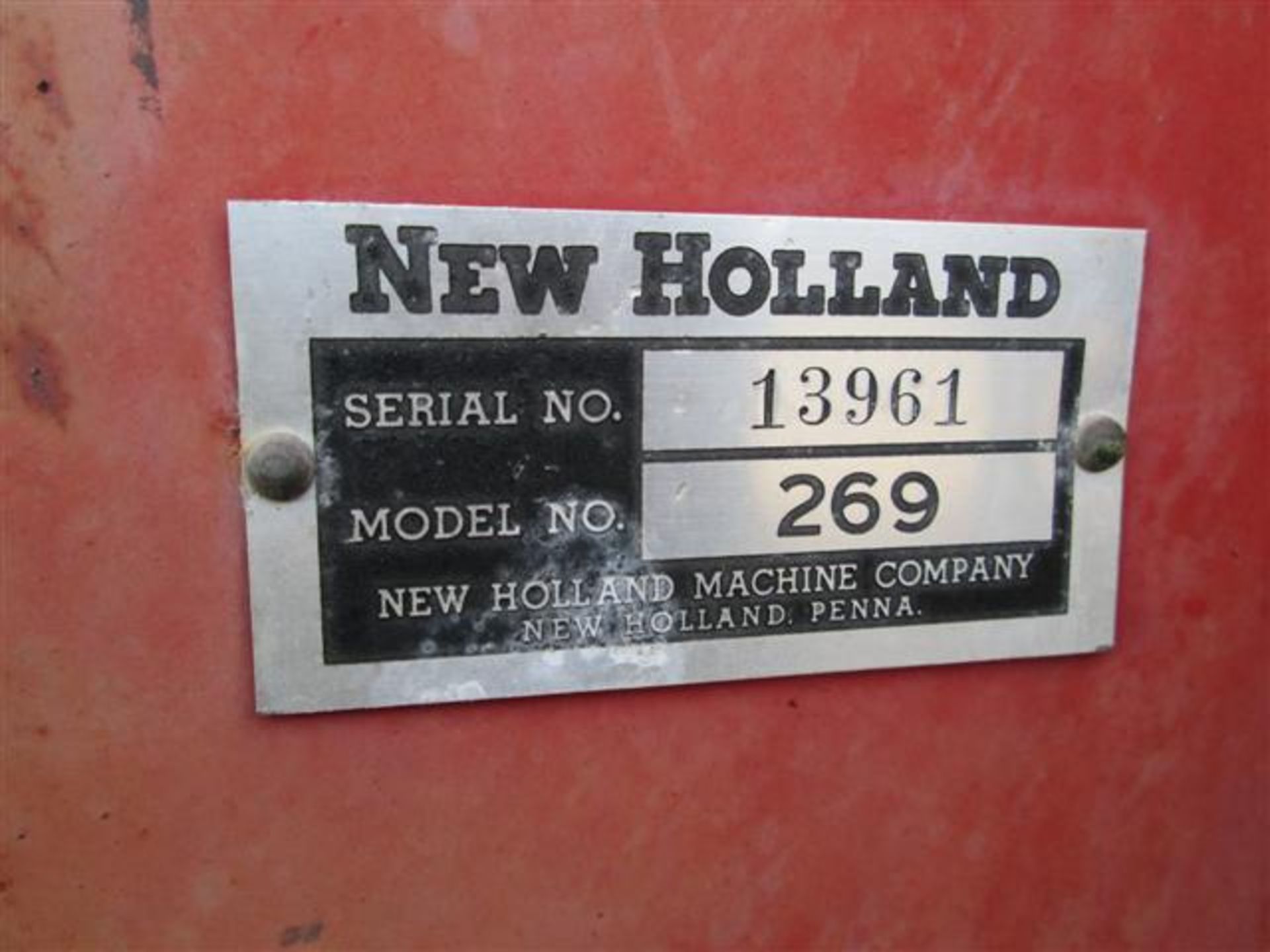 New Holland 269 Baler good clean unit with drop shoot - Image 4 of 6