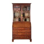 A FINE GEORGE III MAHOGANY SECRETAIRE BOOKCASE A FINE GEORGE III MAHOGANY SECRETAIRE BOOKCASE, CIRCA