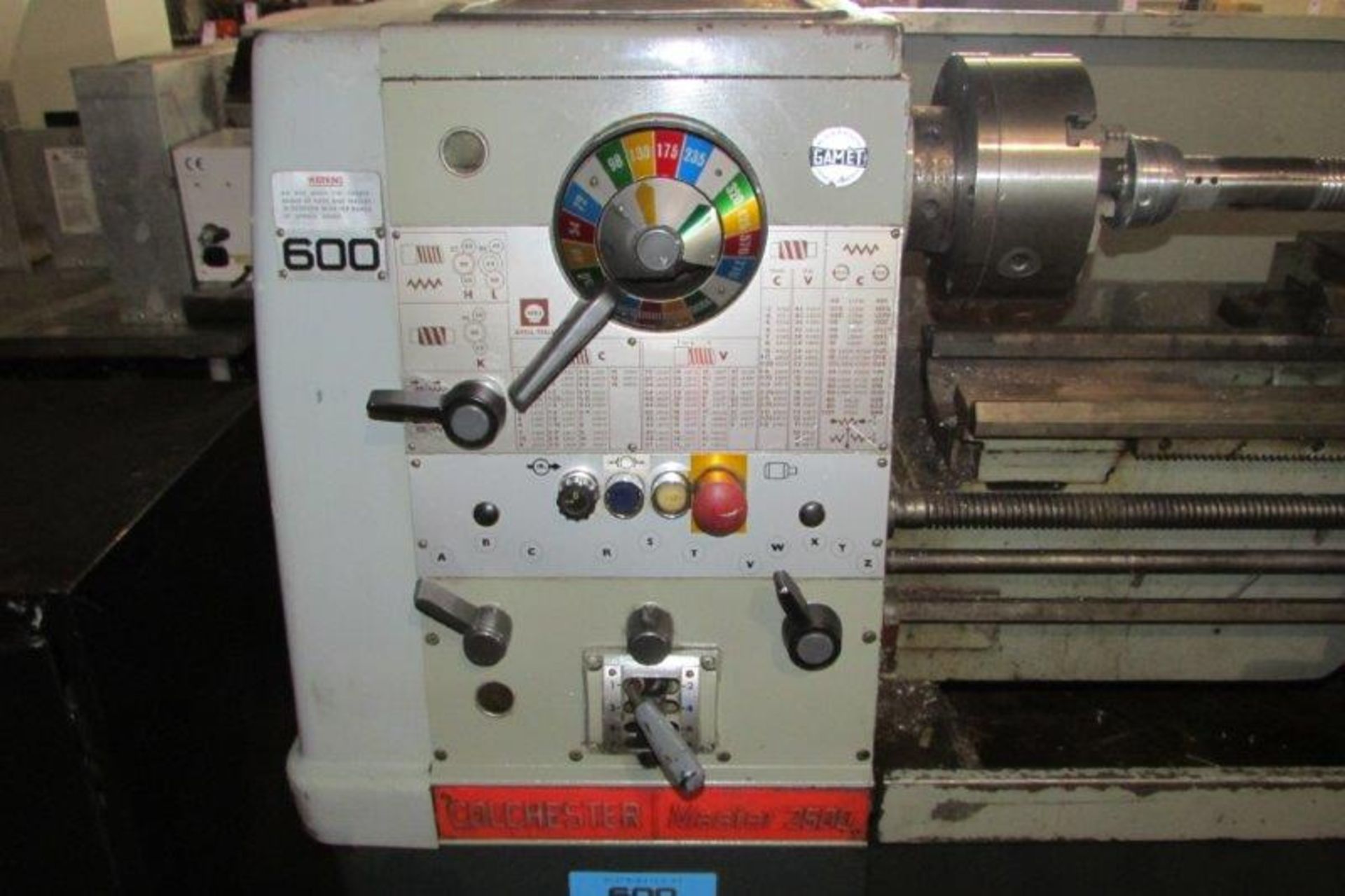 COLDCHESTER LATHE, MOD: MASTER 2500 - Image 3 of 5