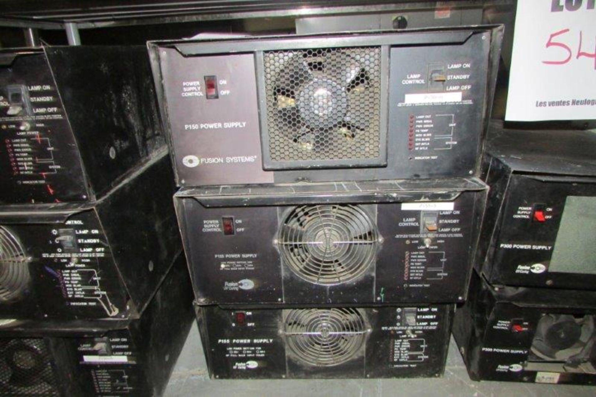 FUSION SYSTEM INC. POWER SUPPLIES, MOD: P150