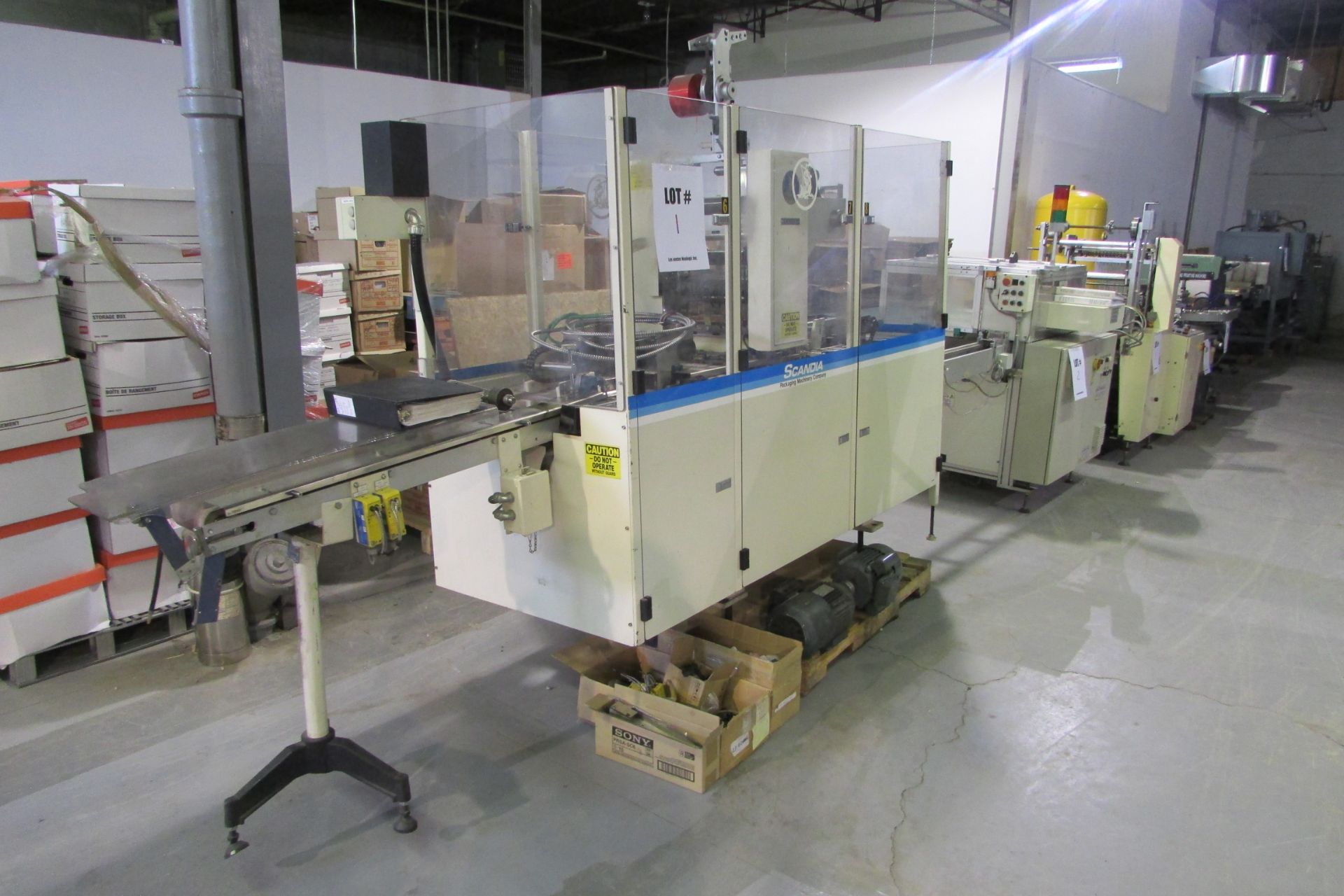 SCANDIA OVERWRAP MACHINE, MOD: 626 - Image 2 of 10