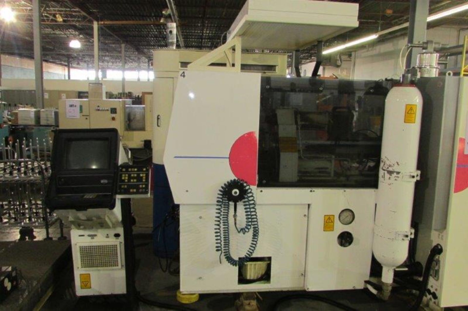 NETSTAL PLASTIC INJECTION MOLDING MACHINE, MOD: DISKJET-600 - Image 2 of 9