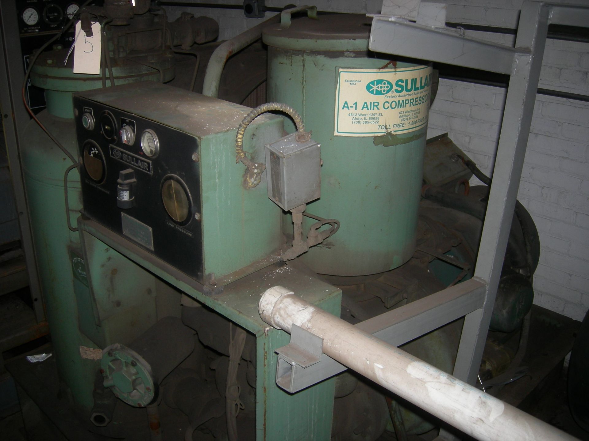 SULLAIR ROTARY SCREW COMPRESSOR #25-100H 230/460