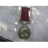 Army Long Service medal GRV to 4523815 Pte H Cook RTC (Royal Tank Corps)