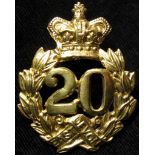 East Devon 20th Foot (Lancashire Fusiliers), QV, Glengarry badge