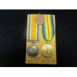 BWM & Victory Medal to 9064 Gnr V Smith RA, with ID Tag. GVF (2)