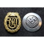 German WW2 badge and pin badge (2)
