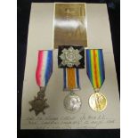 1915 Star Trio to 1967 William Gibbons (6th Bn) H.L.I. Died of Wounds 15/8/1915, buried Lancashire