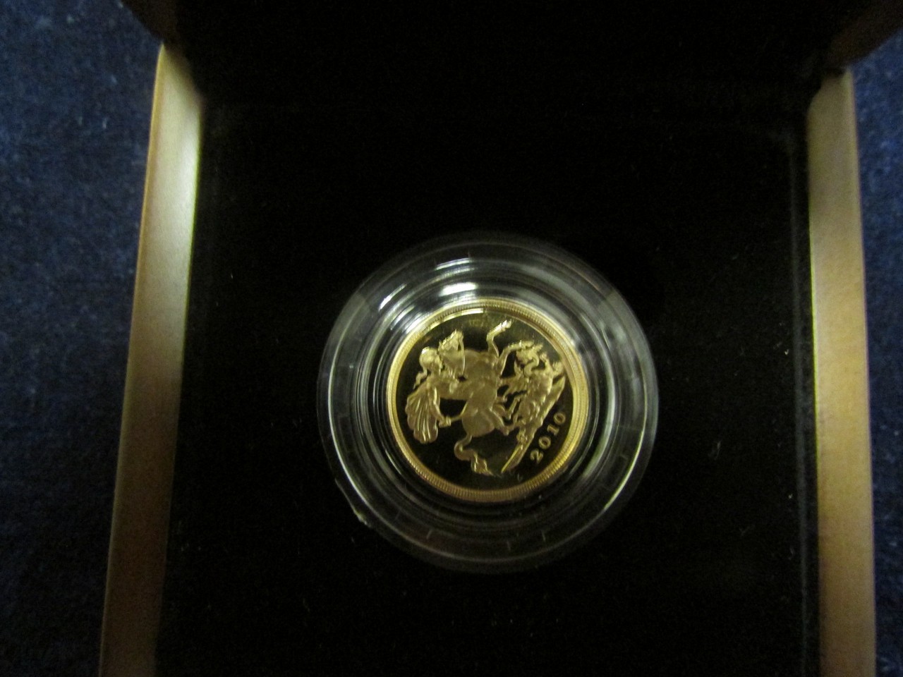 Half Sovereign 2010 Proof FDC boxed as issued