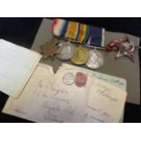1915 Star Trio and GV Naval LSGC Medal to 347413 H J Kingdom SH.CK.RN (347413 H J Kingdon CH SH CK