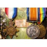 1914/15 Trio to 3/1354 Sgt: Herbert Richard Johnson (14th Bn) York & Lancs Regt (2nd Barnsley Pals).