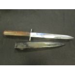 German WW2 pattern boot knife blade stamped HAT 1942. Poss good copy a/f