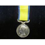 Baltic Medal 1854-55 privately named to J. White. nVF